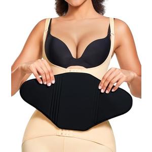 YERKOAD Abdominal Compression Board Flattening Belly AB Board Lumbar Post Surgery Lipo Back Foam Board Postpartum Recovery