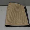 Sturdy Front Door Mat, Absorbent Muddy Dirt Resist Welcome Door Mats Outdoor Indoor, Stain and Fade Resistant, Non-Slip Backing Entry Mat Low Profile Doormat for Entryway, 2917, Beige (1'5" x 2'5" (Rectangular))