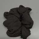 Yoga Mat Scrunchie - Yoga Mat Strap Band - Fits All Standard Yoga Mats (Not Suitable for Overly Thick Mats) (Dark Grey)