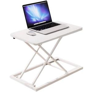 24 inch Worker Standing Desk Converter,Adjustable Sit Stand Up Desk Riser,Sit to Stand up Desk Riser Computer Workstation,Desktop Workstation Riser for Home Office Computer Laptop - White