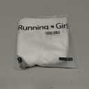 RUNNING GIRL Sports Bras for Women High Support, Criss-Cross Back Strappy Sports Bras for Women with Sewn in Pads(White,M)
