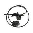 Rear Hand Hydraulic Disc Brake Left Hydraulic Brake Master Caliper Assembly Compatible for Chinese Taotao Roketa Sunl 50cc 90cc 110ccc 125cc Go-Kart Dune Buggy Quad ATV Dirt Mini Bike Kinroad 1