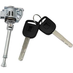 XQSMWF Front Left Driver Side Door Lock Cylinder with 2 Keys 04921TBAA01 Compatible with Honda Civic 2016 2017 2018 2019 2020 2021 Replace 04921-TBA-A01