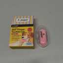 Jasper Dog Toothbrush, 360 Degree Pet Tooth Brushing Kit, Cat Toothbrush, Canine Dental Care & Teeth Cleaning Kit, Pet Finger Tooth Brush, Use with Dog Toothpaste, 2-Pack Pink