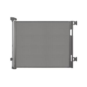 DEAR LOV Retractable Mesh Baby Gate, 33" Tall, Extends up to 55" Wide, Child Safety Gate for Doorways, Stairs, Hallways, Indoor/Outdoor (33"x55", Gray)