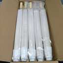 lukar Paper Umbrellas for Weddings White Parasol 10 Pcs 33 Inch Oiled Paper Umbrella Bulk White Parasol Umbrella for Wedding,Bridal Party Decor,DIY Painting,Cosplay