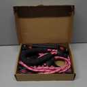 No Pull Dog Harness Adjustable Reflective Oxford Easy Control Medium Large Dog Harness with A Free Heavy Duty 5ft Dog Leash L