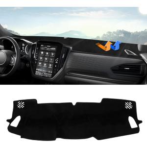 Autorder Dashboard Cover Mat for 2025 2026 Subaru Forester Accessories Dash Cover Upgrade Velvet Dash Mat Sunshade Glare UV Rays Protector
