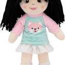 Playtime by Eimmie Hand Puppets for Kids (Lillie) - 14" Soft Plush Toy for Boys & Girls, Pretend Play, Storytelling, Theater, Imaginative Fun, Educational Puppet for Toddlers & Children Ages 3+