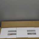 EDISHINE 23.6" Modern Outdoor Wall Lights, 3CCT & 10%-100% Dimmable, IP65 Waterproof, LED Exterior Lighting Fixtures, Linear Outdoor Wall Sconce for Porch, Patio, 2 Pack, Black