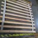 Bed Frame Support Slats, Heavy-Duty Solid Wood Bunkie Board Under Bed-Support, Wooden Support Board for Sagging, California King Size