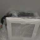 Bathroom Exhaust and Ventilation Fan 88CFM, Ultra-quiet Bath Fan Ceiling Mount Exhaust Fan 1.2Sones Household Bathroom Vent Exhaust Fan