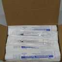 50 Pcs 1ml Syringes with Caps Oral Dispenser Individually Sterile Warpped for Medicine Dropper, Colostrum Collect Feeding Pets, Liquid