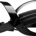 Schutt Sports Team Color Soft Cup Football Helmet Chin Strap, Football Gear and Accessories, Black, Youth