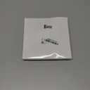 Jetec 60 Pieces Artificial Bouquets with Acrylic Bead Drop Crystal Flower Stem Branches Beaded String Bridal Picks, Decoration for Wedding DIY Crafts (White)