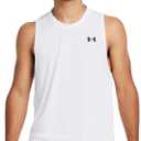 Under Armour Men's Tech Tank Top (X-Large, (100) White / / Black)