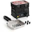 Coal Burner Multipurpose Turbo Coal Burner Charcoal Starter Hot Plate Electric Stove Coconut Starter 1000W High Power Cube Coil Burner Fire Starter Faster Heating