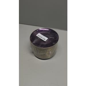 R-kay 100 Pack Clear Plastic Plates - 6.25 IN Hammered Gold Rimmed Sturdy, Durable And Extra Heavy duty Gold Plastic Dessert Plates Disposable - Ideal For Appetizer And And For Desserts.