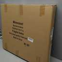 Diploma Frame 14x17 with Black Mat Fits Document, Certificate or 16x20 Picture without Mat, 17x14 Cherry Red Frame for Wall Mounting