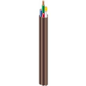 Southwire 64170422 18/7 Solid Copper Class 2 Power-Limited Thermostat Wire; 50 feet ; Brown