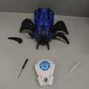 RC Spider Robot Toy with 2.4GHz Remote, Lights, Music & Spray - Realistic Spider Gift for Kids, Perfect for Holidays, Parties & Pranks