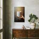 Bathroom Humor Wall Ar Funny Toilet Paper Poster Canvas Printing Minimalist Bathroom Art Rustic Toilets Wall Ideas Decor 8x12inch Framed