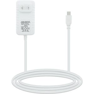 Charger Replacement for V-Tech, Babysense, Owlet, LBTech, Eufy, VAVA, Moonbaby Baby Monitor, Power Adapter Micro USB Cord Cable 6 FT 
