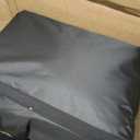 Outdoor Dog Kennel Cover Large Outdoor Heavy Duty Dog Kennel Mesh Large Cage Cover Waterproof and Dustproof 10ft X 10ft X 7ft (Cover Only Without Frame) (Black)