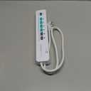 Simply Conserve Advanced Power Strip SC73T1, Surge Protector Outlets, White Power Strip Extension Cord with Multiple Outlets, Power Surge Strip for Electronics, Energy Saver Device