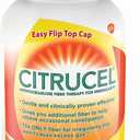 CITRUCEL Fiber Therapy Caplets for Irregularity, Easy to Swallow Methylcellulose, 180 Count