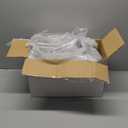 Ciaell 36 Pack Plastic Champagne Flutes  6 Oz Disposable Champagne Glasses  Square Clear Plastic Toasting Glasses for Party Birthday Anniversary Wedding