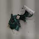 5 Feet 20 Bulbs Vintage Short Mini Light String, Christmas Lights Outdoor/Indoor, Clear Bulbs on Green Wire, 4-inch Spacing Fairy Lights(Warm White,Non-end-to-end)