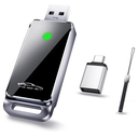 Wireless CarPlay Adapter 2024 Upgrade, Plug and Play, No Latency, Converts Factory Wired to Wireless, Compatible with iPhone 6+ and 2015+ Cars, Bluetooth 2.4GHz and Wi-Fi 2.4+5.8GHz