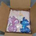 Disney Womens Zip Up Hoodies - Cars Lightning McQueen Lilo and Stitch Angel Fleece Graphic Sweatshirts for Women XL