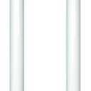 Shepherd Hardware 8572E 27-1/2-Inch Fixed Steel Furniture Legs for Desks and Tables, White - 2-Pack