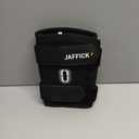 Jaffick Weightlifting Elbow Brace(1 Pair) - Elbow Sleeve with Dual Adjustable Compression Straps for Bench Press, Powerlifting, Pressing, Men & Women (Black, XL)