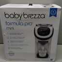 Baby Brezza Formula Pro Mini Baby Formula Maker Machine, White | Fits Small Spaces and is Portable for Travel– Bottle Mixer Makes The Perfect Bottle for Your Infant On The Go, White