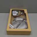 MOMERA Stainless Steel Baby Plate & Bowl Set with Suction | Divided Toddler Feeding Set | Durable, BPA-Free, Easy to Clean | Baby Tableware for Self-Feeding