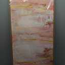 Abstract Pink Wall Art/Framed Artwork Wall Art/Oil Painting Home Decoration/Modern Art for Bedroom Living Room Home Office 20x40 Inches
