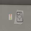 TORRAS for iPhone 16 Pro Case Translucent Matte Back/Natural Titanium Gray Edge | Compatible with MagSafe, Military Grade Drop Protection, Stronger Magnetic, Shockproof Airbag, Color Button, Slim