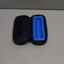 YOUSHARES Insulin Vials Cooler Travel Case - TSA Approved Diabetic Medication Vial Cooling Bag with Protective Ice Brick, Refrigerated Diabetes Supplies Organizer, Small Bottle Carrying Storage (01_navy Blue)