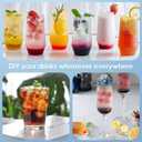WIBIMEN Ice Cube Tray with Lid and Bin - Round Ice Trays for Freezer with Lid - Ice Cube Trays for Freezer with Ice Container (1"-2PACK White)