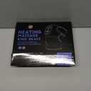 Cordless Heated Knee Massager with Vibration, FSA Eligible HSA, Heated Knee Brace Wrap Heating Shoulder Brace Support Wrap for Knee Elbow, Heating Pad with 6 Heating Levels, 3 Massage Modes&Timer (Black)