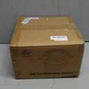 WILLOW WEAVE Cast Iron Wood Stove Steamer 2.5 Quart with Large Opening Top - Flake Black