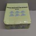 Youngever 18-Piece Plastic Kitchen Dinnerware Set, Plates, Dishes, Bowls, Cups, Service for 6 (Mint Color)