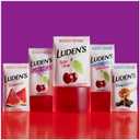 Luden's Dual Relief Cough Drops, Wild Cherry, Deliciously Soothing Lozenges with Menthol for Minor Everyday Throat Irritation, 25 Count