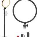 NEEWER Basics 13" 45W Large Ring Light with 66" Stand, 3000K-6500K, BR45B