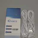 2 Pack 16.4FT Micro USB Cable Extension Power Cord for Wyze Cam YI Camera,Ring Indoor Cam (2nd Generation),PS4 Controller Charger Cord Long Old Android Charger USB A to Micro USB Charging Cable 15 FT