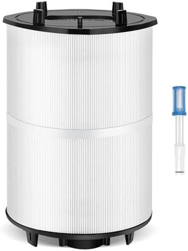 27002-0100S Pool Fliter Cartridges, Replacement for sta-rite 27002-0100S Pool and Spa D.E. Filter, Compatible with sta-rite PLM100 and System 2 Modular Media, with Air Bleed Assembly, 100 sq.ft
