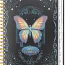 2026 Planner 8.5 x 11, Large Weekly Monthly Planners with Tabs, A4 Spiral Bound Daily Calendar 2026 Planner, 12 Month Agenda from Jan. to Dec., Flexible Cover Appointment Book(Color Butterfly)